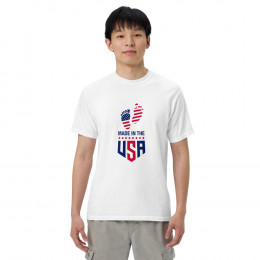 USA Logo Unisex Heavyweight T-Shirt