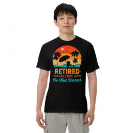 Retired Unisex Heavyweight T-Shirt